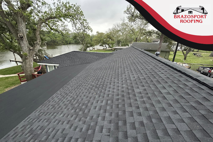 a new roof installed by a professional freeport roofer